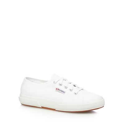 Superga White 'Cotu Classic' lace up shoes